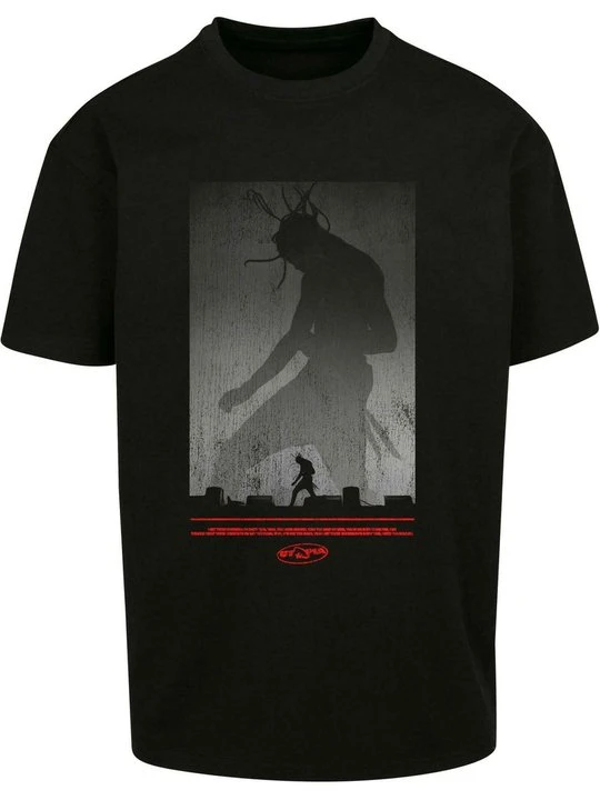 Zdjęcie produktu T-shirt z nadrukiem Mister Tee czarny