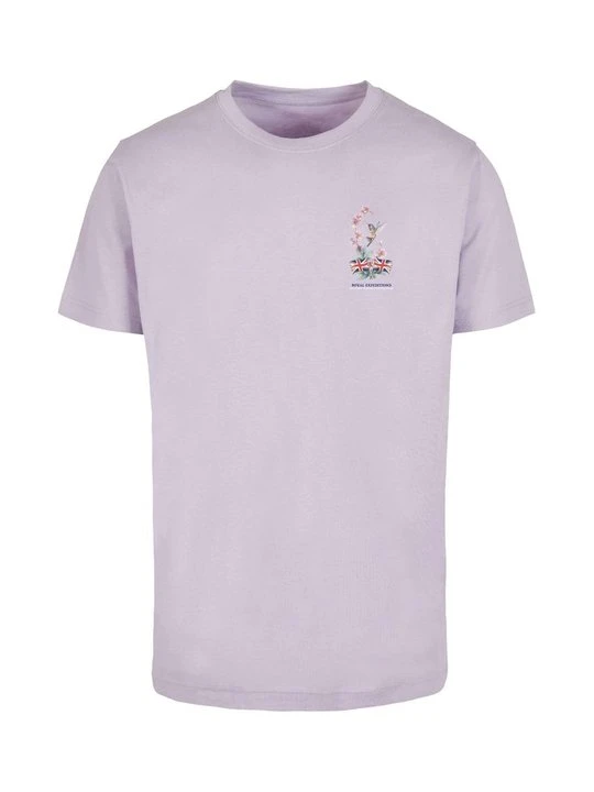 Zdjęcie produktu T-shirt z nadrukiem Mister Tee fioletowy