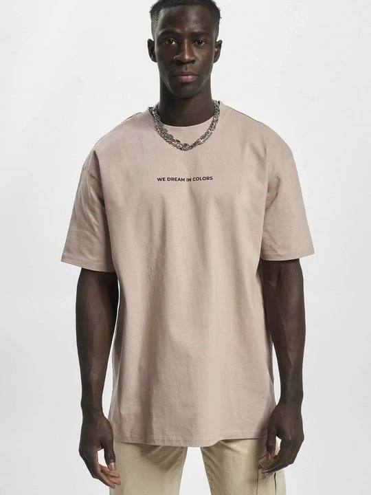Zdjęcie produktu T-shirt z nadrukiem Mister Tee jasnoróżowy