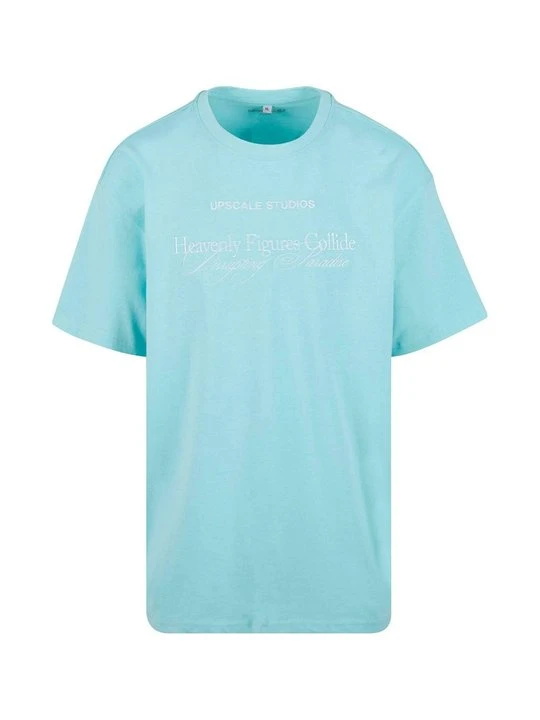 Zdjęcie produktu T-shirt z nadrukiem Mister Tee niebieski