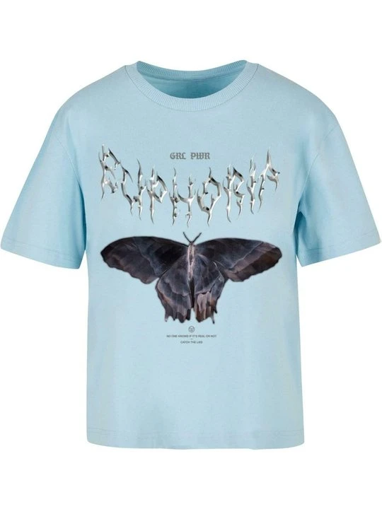 Zdjęcie produktu T-shirt z nadrukiem Mister Tee niebieski