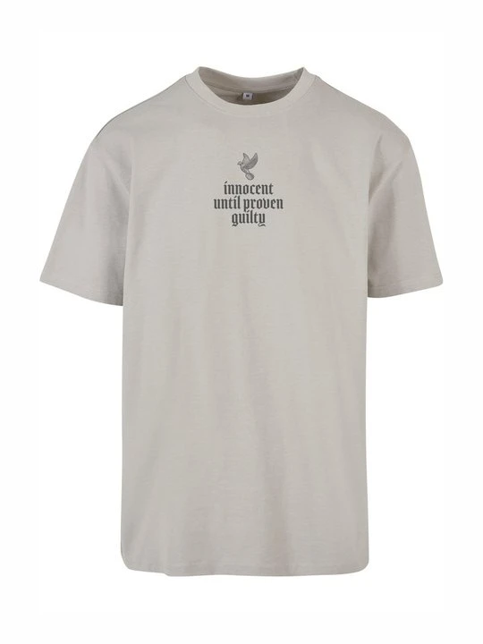 Zdjęcie produktu T-shirt z nadrukiem Mister Tee szary