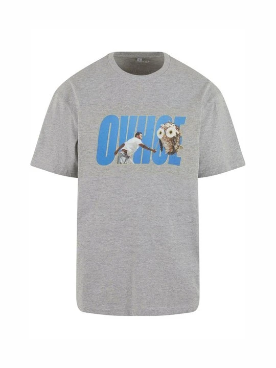 Zdjęcie produktu T-shirt z nadrukiem Mister Tee szary