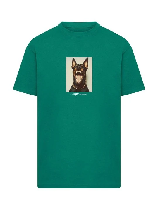 Zdjęcie produktu T-shirt z nadrukiem Mister Tee zielony