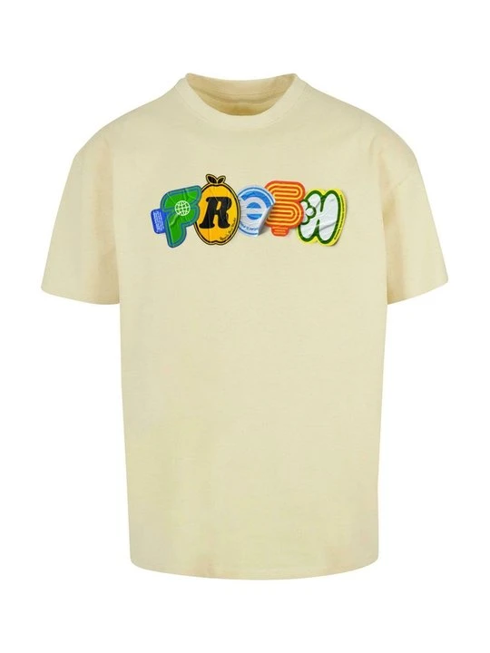 Zdjęcie produktu T-shirt z nadrukiem Mister Tee żółty