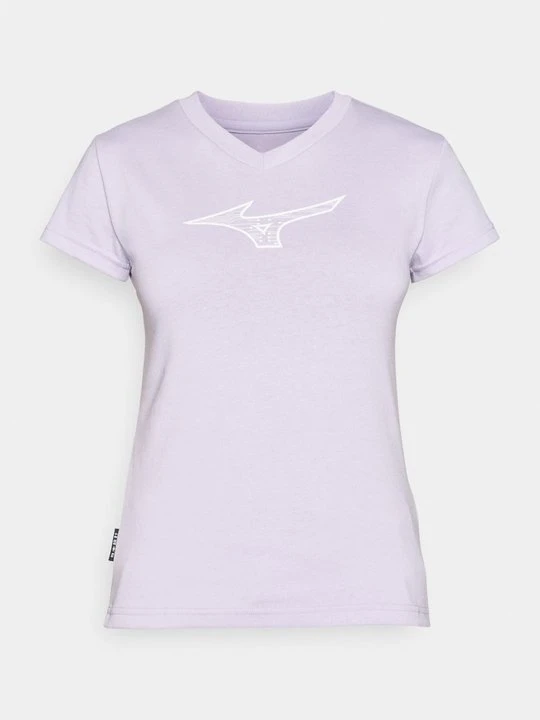 Zdjęcie produktu T-shirt z nadrukiem Mizuno mauve