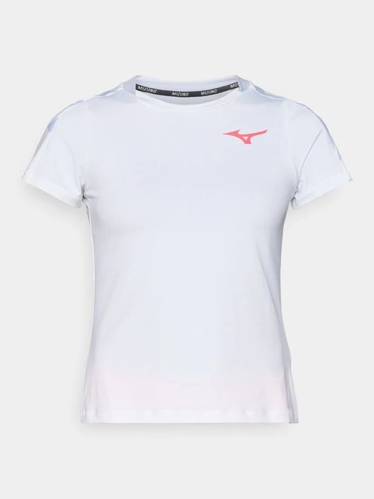 Zdjęcie produktu T-shirt z nadrukiem Mizuno biały