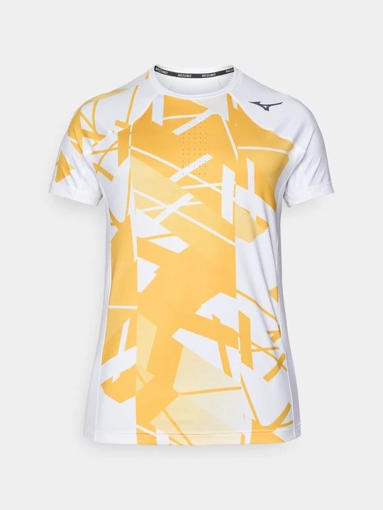 Zdjęcie produktu T-shirt z nadrukiem Mizuno biały
