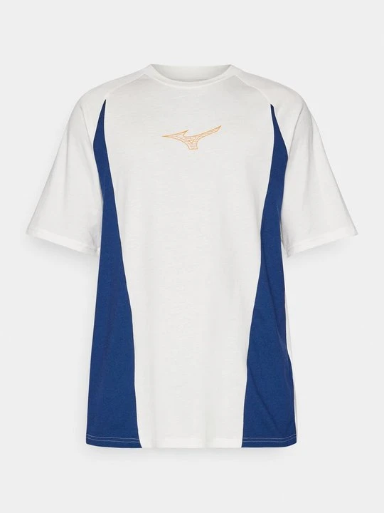Zdjęcie produktu T-shirt z nadrukiem Mizuno mleczny