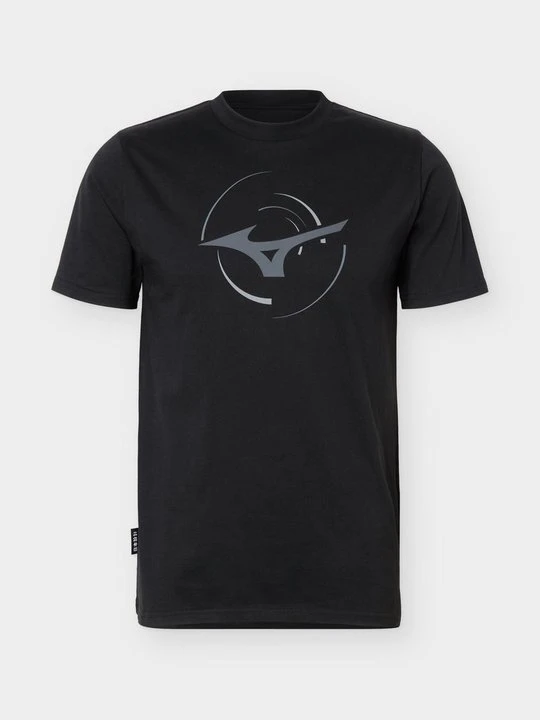 Zdjęcie produktu T-shirt z nadrukiem Mizuno czarny