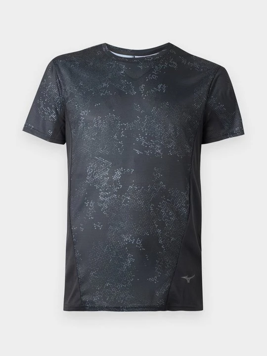 Zdjęcie produktu T-shirt z nadrukiem Mizuno czarny