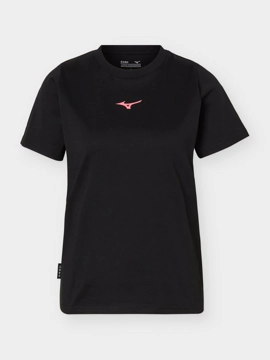 Zdjęcie produktu T-shirt z nadrukiem Mizuno czarny