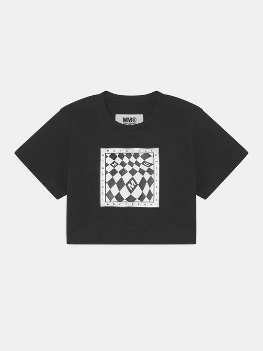 Zdjęcie produktu T-shirt z nadrukiem MM6 Maison Margiela czarny