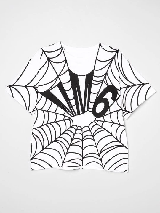 Zdjęcie produktu T-shirt z nadrukiem MM6 Maison Margiela biały