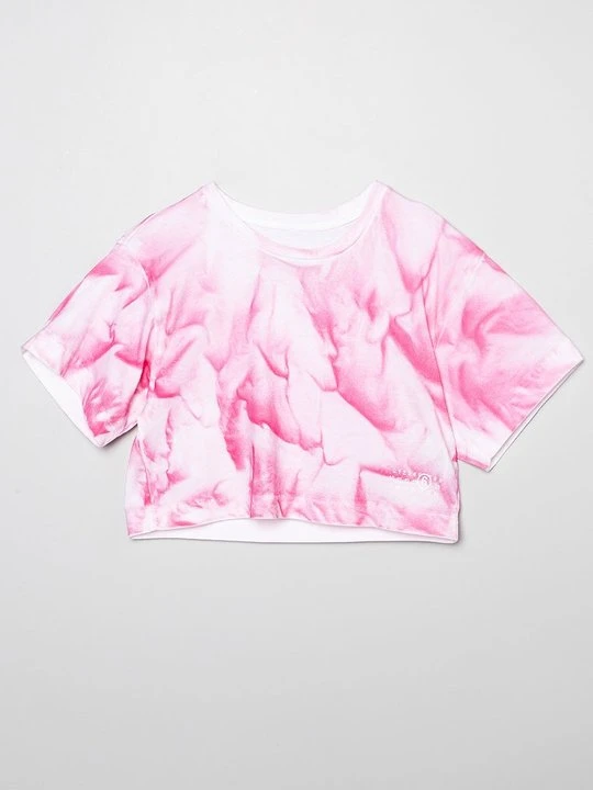 Zdjęcie produktu T-shirt z nadrukiem MM6 Maison Margiela różowy