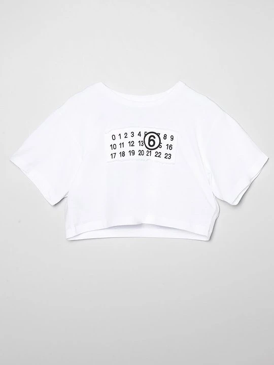 Zdjęcie produktu T-shirt z nadrukiem MM6 Maison Margiela biały