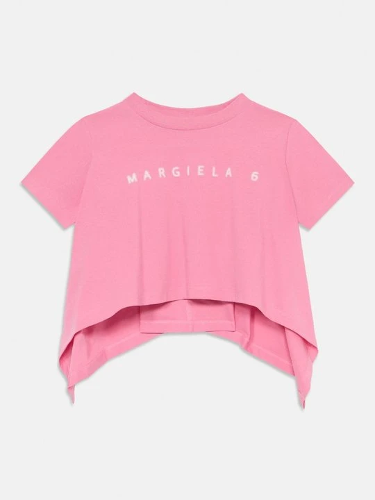 Zdjęcie produktu T-shirt z nadrukiem MM6 Maison Margiela różowy