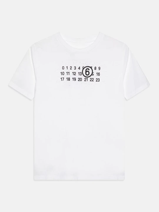 Zdjęcie produktu T-shirt z nadrukiem MM6 Maison Margiela biały