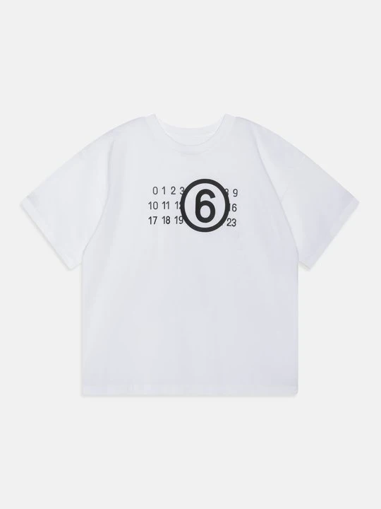 Zdjęcie produktu T-shirt z nadrukiem MM6 Maison Margiela biały