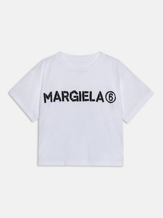 Zdjęcie produktu T-shirt z nadrukiem MM6 Maison Margiela biały