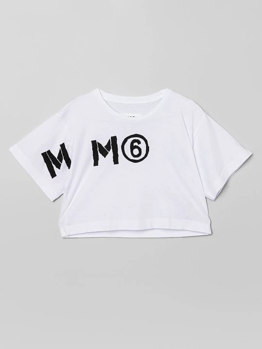 Zdjęcie produktu T-shirt z nadrukiem MM6 Maison Margiela biały