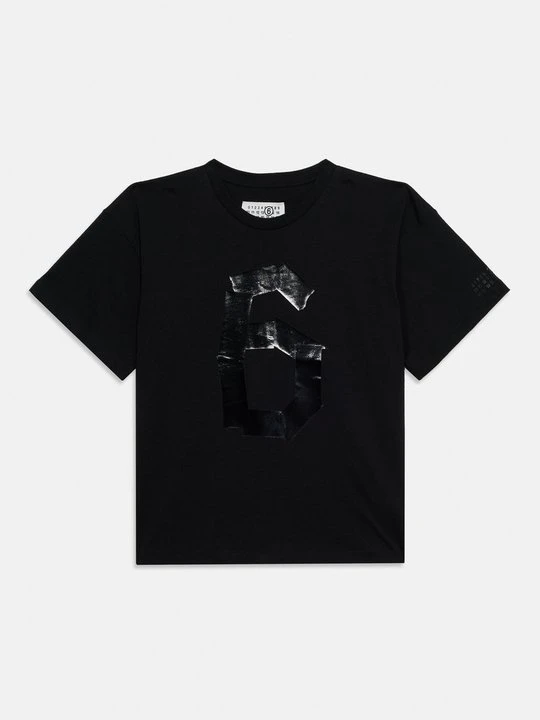 Zdjęcie produktu T-shirt z nadrukiem MM6 Maison Margiela czarny