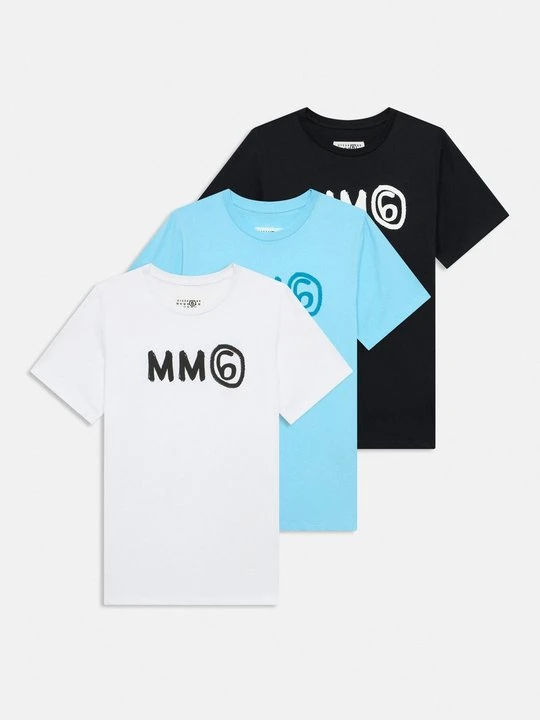 Zdjęcie produktu T-shirt z nadrukiem MM6 Maison Margiela czarny