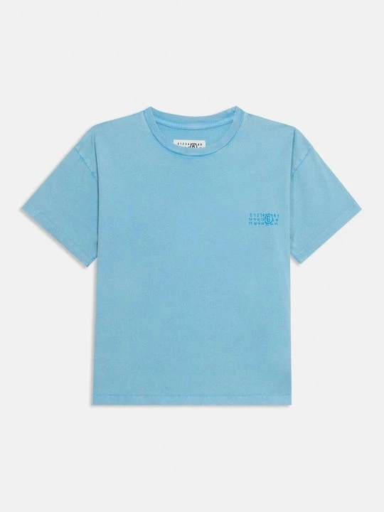 Zdjęcie produktu T-shirt z nadrukiem MM6 Maison Margiela niebieski