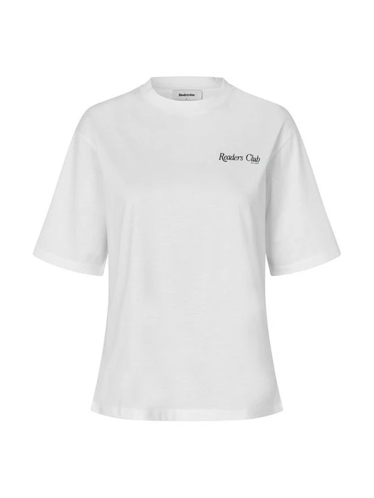 Zdjęcie produktu T-shirt z nadrukiem Modström biały