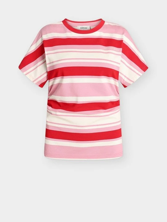 Zdjęcie produktu T-shirt z nadrukiem Modström różowy