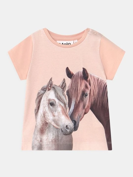 Zdjęcie produktu T-shirt z nadrukiem Molo jasnoróżowy