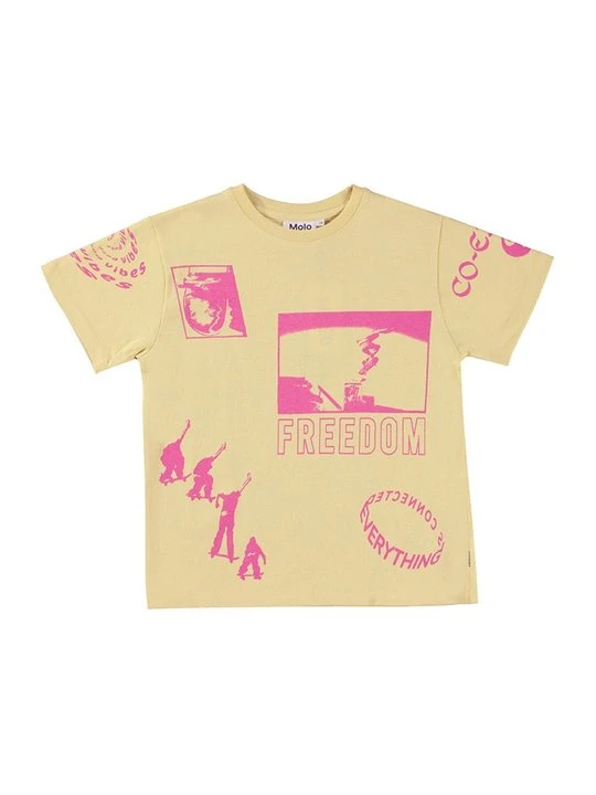 Zdjęcie produktu T-shirt z nadrukiem Molo beżowy