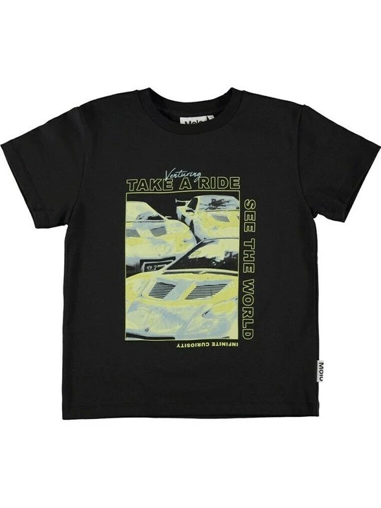 Zdjęcie produktu T-shirt z nadrukiem Molo ciemnobrązowy