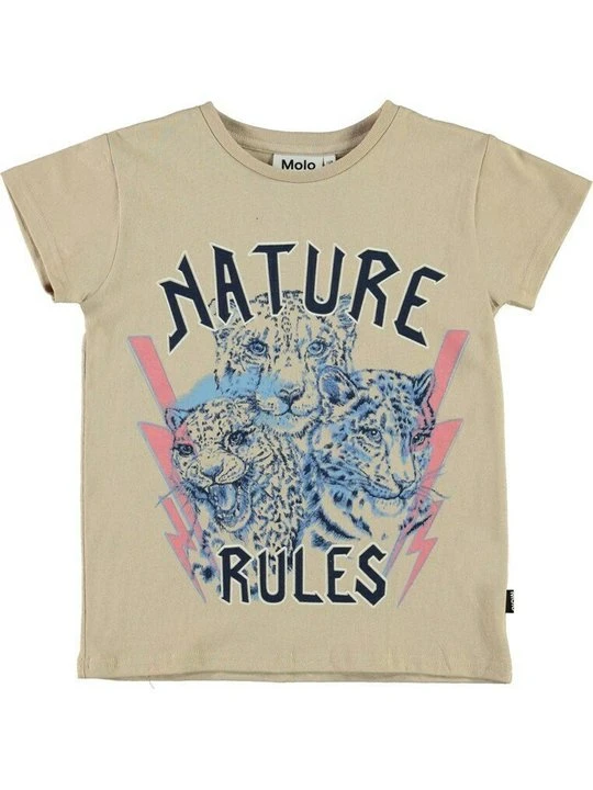 Zdjęcie produktu T-shirt z nadrukiem Molo beżowy