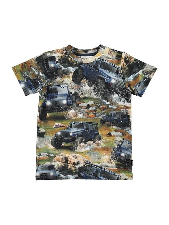 Zdjęcie produktu T-shirt z nadrukiem Molo oliwkowy