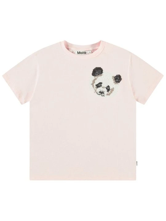 Zdjęcie produktu T-shirt z nadrukiem Molo jasnoróżowy