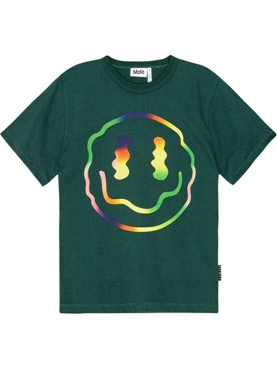 Zdjęcie produktu T-shirt z nadrukiem Molo ciemnozielony