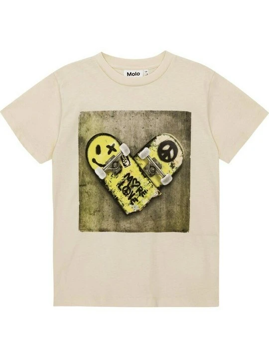 Zdjęcie produktu T-shirt z nadrukiem Molo beżowy