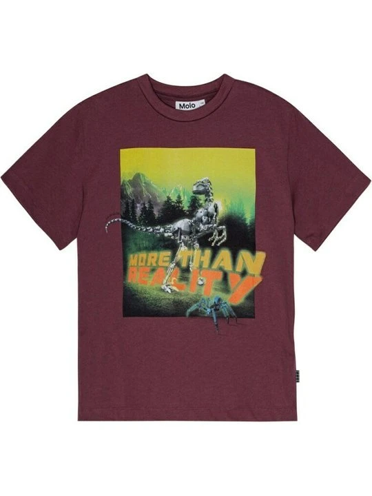 Zdjęcie produktu T-shirt z nadrukiem Molo bordowy