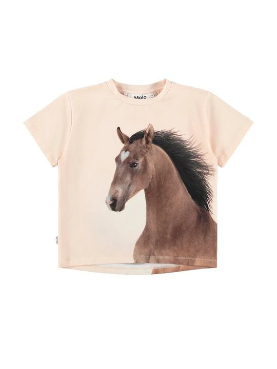 Zdjęcie produktu T-shirt z nadrukiem Molo jasnoróżowy