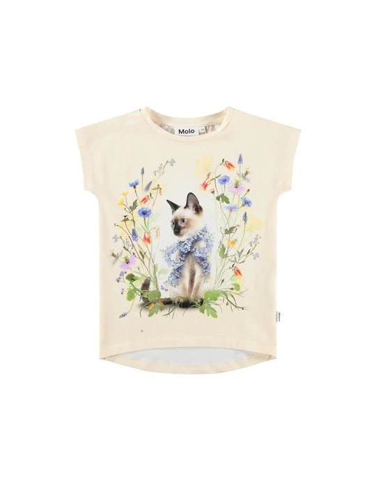 Zdjęcie produktu T-shirt z nadrukiem Molo jasnożółty