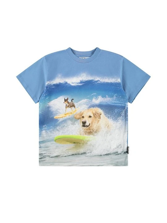 Zdjęcie produktu T-shirt z nadrukiem Molo niebieski