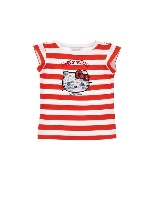 Zdjęcie produktu T-shirt z nadrukiem Monnalisa biały
