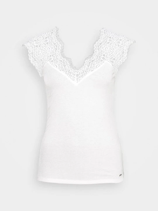 Zdjęcie produktu T-shirt z nadrukiem Morgan mleczny