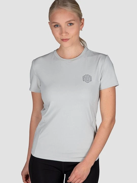 Zdjęcie produktu T-shirt z nadrukiem MOROTAI jasnoszary
