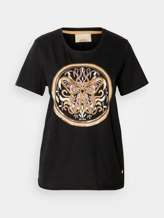 Zdjęcie produktu T-shirt z nadrukiem MOS MOSH czarny