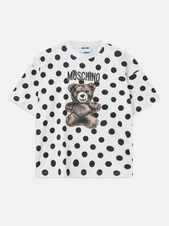 Zdjęcie produktu T-shirt z nadrukiem MOSCHINO biały