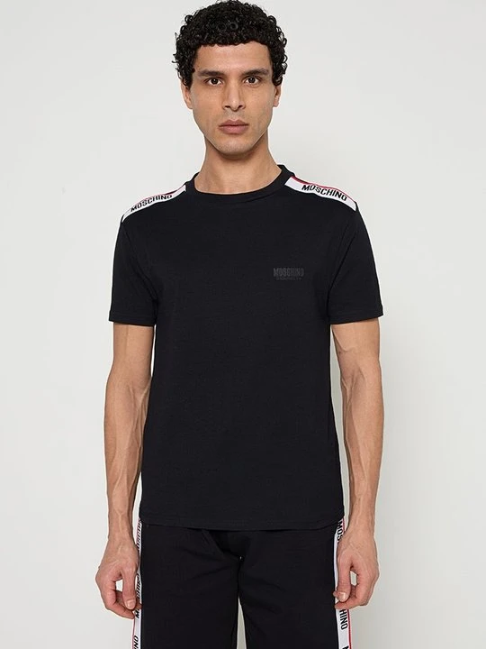Zdjęcie produktu T-shirt z nadrukiem MOSCHINO czarny