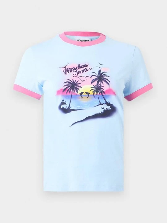 Zdjęcie produktu T-shirt z nadrukiem MOSCHINO