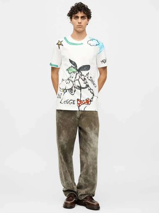 Zdjęcie produktu T-shirt z nadrukiem MOSCHINO